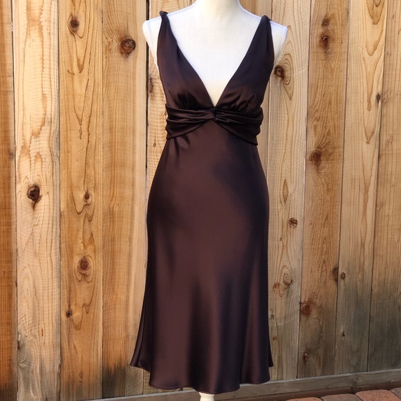 ABS Allen Schwartz Dresses & Skirts - A•B•S Cocktail Dress, Chocolate Brown